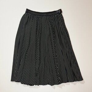 Coach Polka Dot Pleated Skirt